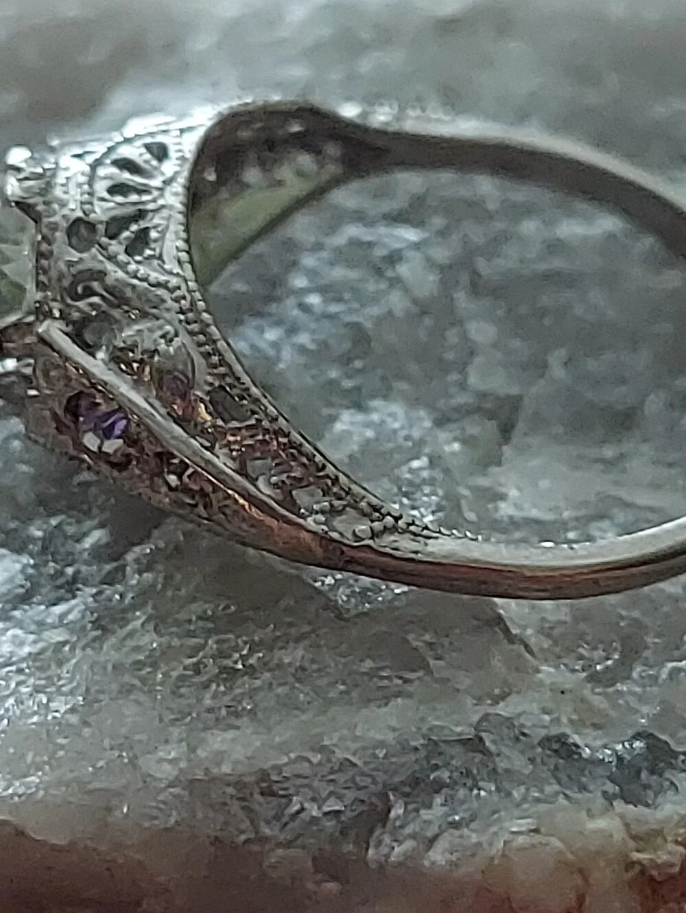 Art Deco Silver Ring